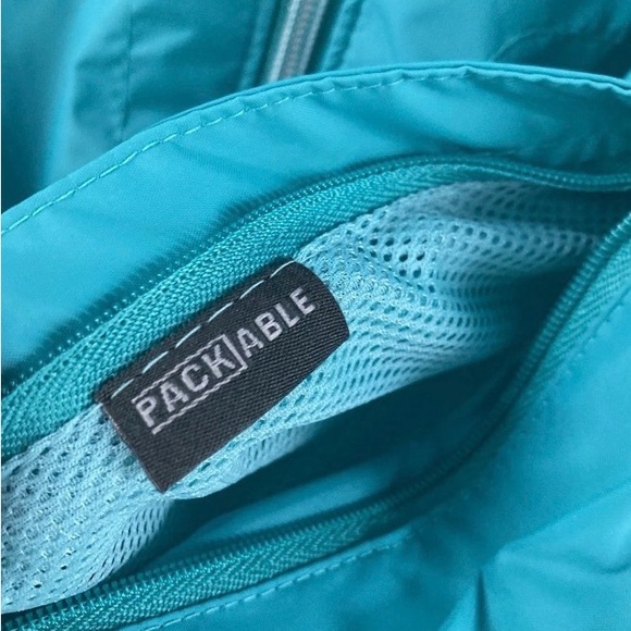 NWOT Columbia Women’s Switchback III Waterproof Packable Jacket Turquoise MED - Picture 10 of 12